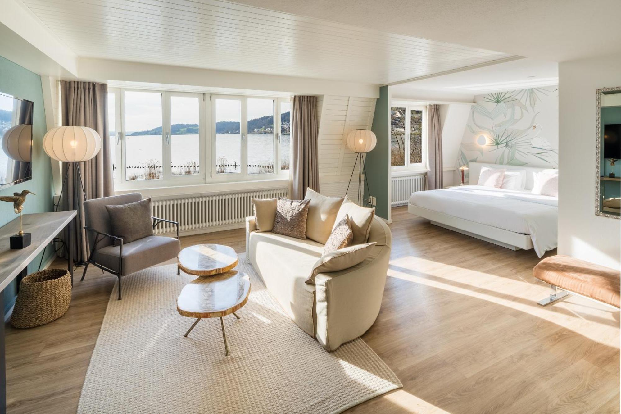 Strandhotel Schmerikon Buitenkant foto