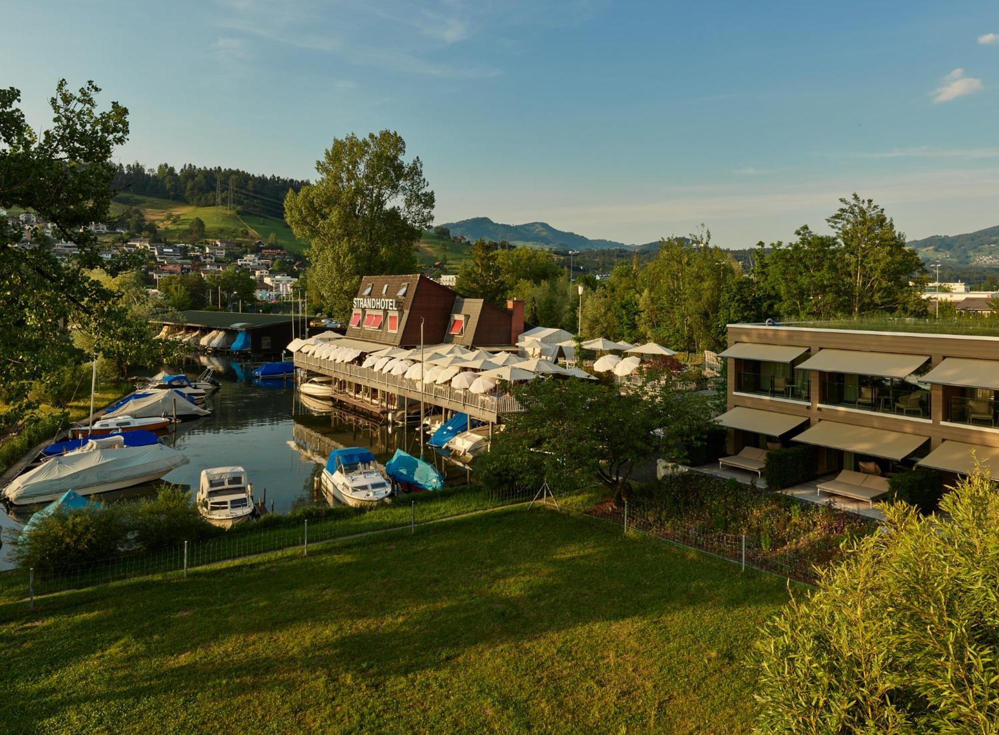 Strandhotel Schmerikon Buitenkant foto